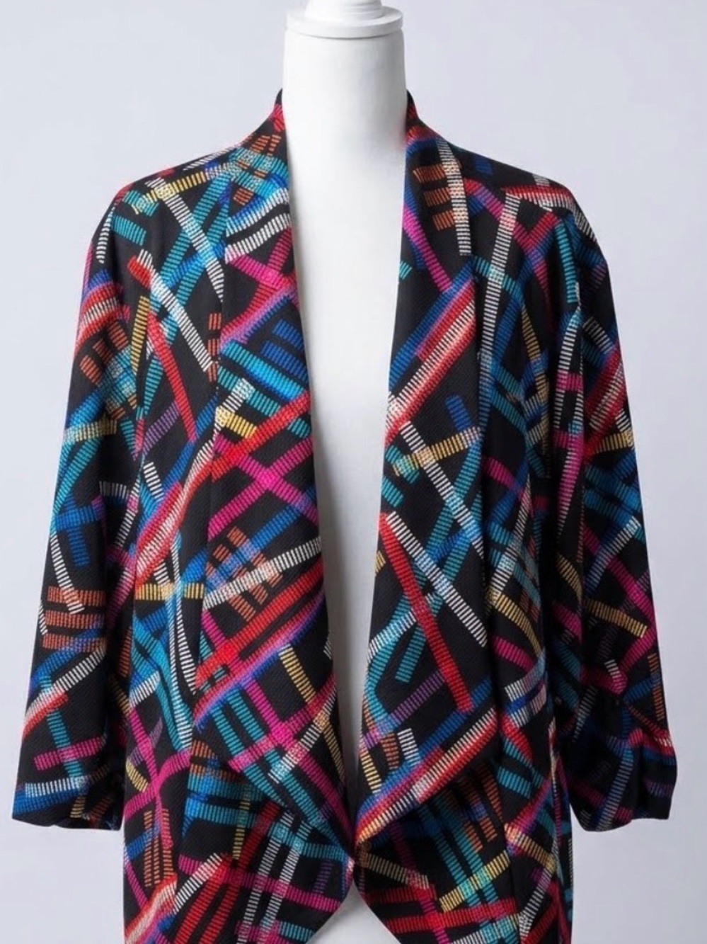 Vibrant Multicolor Women's Blazer